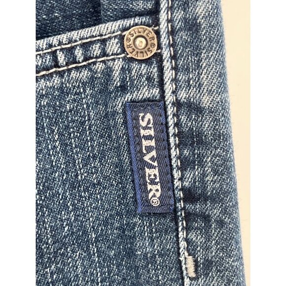 Vintage Silver Jeans Button Fly Made in Canada Women's Size 29 - Picture 5 of 8